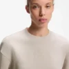 Sweatshirt i bomull med Resort-logotyp