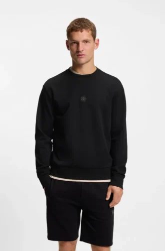 Sweatshirt i bomullsblandning med Double B-monogram