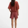 Sweatshirt med ballongärmar i oversized-passform