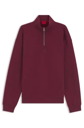 Sweatshirt med logotryck i bomullsfrotté