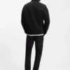 Sweatshirt med logotryck i bomullsfrotté