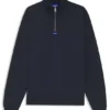 Sweatshirt med logotyp-patch i bomullsfrotté