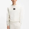 Sweatshirt med sköldpaddslogotyp i bomullsfrotté
