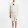 Sweatshirt med sköldpaddslogotyp i bomullsfrotté