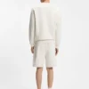 Sweatshirt med sköldpaddslogotyp i bomullsfrotté