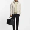 Sweatshirt med ton-i-ton-logotyp i stretchbomull