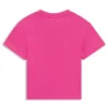 T-shirt för barn i bomull med iriserande logo