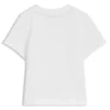 T-shirt för spädbarn med glänsande logotyp i stretchbomull