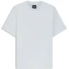 T-shirt i avslappnad passform i merceriserad bomull