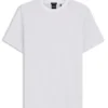 T-shirt i bomull med jacquardmönster