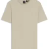 T-shirt i bomullsblandning med bubbeljacquardstruktur T-shirt i bomullsblandning med bubbeljacquardstruktur
