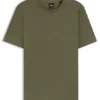 T-shirt i bomullsblandning med bubbeljacquardstruktur T-shirt i bomullsblandning med bubbeljacquardstruktur