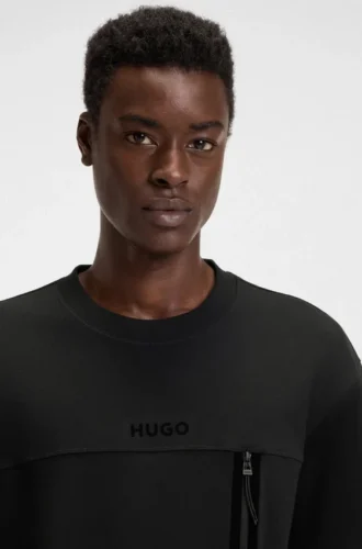 T-shirt i bomullsblandning med dekorativa reflekterande detaljer