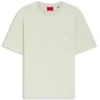T-shirt i bomullsjersey med broderad logotyp