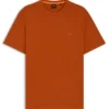 T-shirt i bomullsjersey med logodetalj