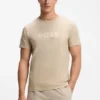 T-shirt i bomullsjersey med logotryck