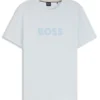 T-shirt i bomullsjersey med logotryck