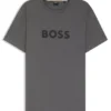 T-shirt i bomullsjersey med logotryck