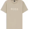 T-shirt i bomullsjersey med logotryck
