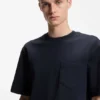 T-shirt i bomullsjersey med logotyp