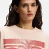 T-shirt i bomullsjersey med tryckt motiv