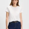 T-shirt i merceriserad bomull med Double B-monogram