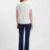 T-shirt i merceriserad bomull med Double B-monogram