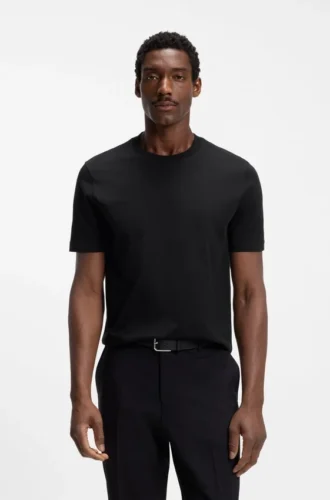 T-shirt i normal passform i bomullsjersey