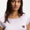 T-shirt i stretchbomull med slim fit och tryck T-shirt i stretchbomull med slim fit och tryck