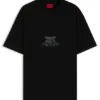 T-shirt med collegemotiv i bomullsjersey