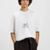 T-shirt med collegemotiv i bomullsjersey