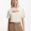 T-shirt med hjärtlogotyp i bomullsjersey