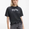 T-shirt med hjärtlogotyp i bomullsjersey