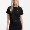 T-shirt med hjärtlogotyp i bomullsjersey