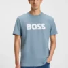 T-shirt med logotyp i bomullsjersey