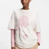T-shirt med logotyp i bomullsjersey
