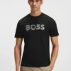 T-shirt med logotyp i bomullsjersey