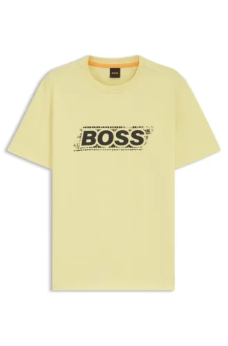 T-shirt med logotyp i bomullsjersey