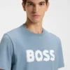 T-shirt med logotyp i bomullsjersey