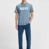 T-shirt med logotyp i bomullsjersey
