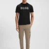 T-shirt med logotyp i bomullsjersey