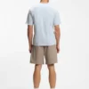 T-shirt med logotyp i stretchbomull T-shirt med logotyp i stretchbomull
