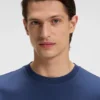 T-shirt med normal passform i merceriserad bomull