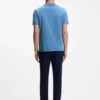 T-shirt med normal passform i merceriserad bomull