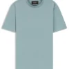 T-shirt med normal passform i merceriserad bomull