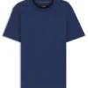 T-shirt med normal passform i merceriserad bomull