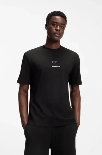 T-shirt med sköldpaddslogo i bomullsjersey
