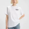 T-shirt med strassmönster i bomullsjersey