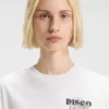 T-shirt med strassmönster i bomullsjersey