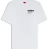 T-shirt med strassmönster i bomullsjersey
